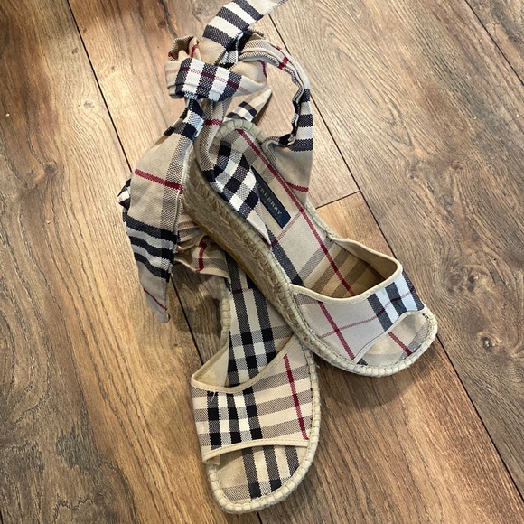 Burberry Shoes - Authentic Burberry wedges